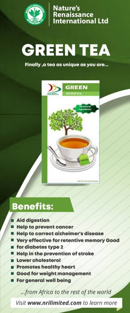 ALL ABOUT NRI GREEN TEA PRODUCT